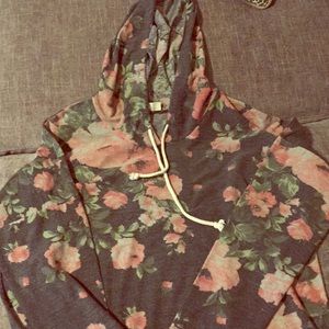 Cute Floral Hoodie